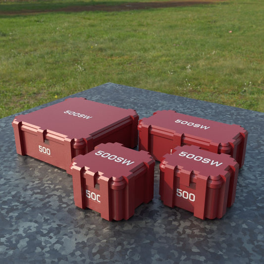 Filamelt Munitionsbox / Ammo Box .500 S&W – Patronenbox ‘Klappdeckel’ – 20 / 25 / 50 / 100 Runden