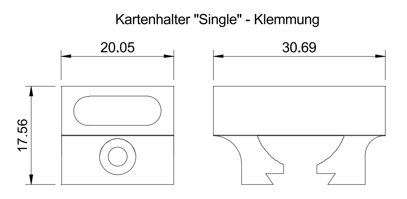 AEA HP Max MK2 - Kartenhalter / Begrenzungskartenhalter / Card-Holder / Bintac T9