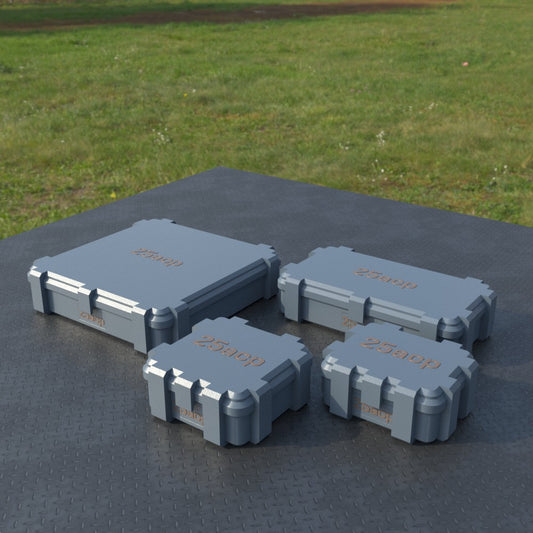 Filamelt Munitionsbox / .25 ACP / ‘Klappdeckel’ / Patronenbox, Ammo Box - 3D-Druck aus dem Westerwald