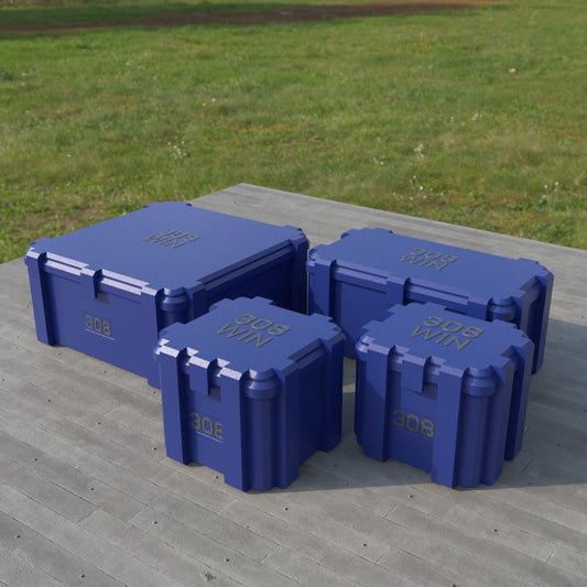 Filamelt Munitionsbox / .308 Winchester / ‘Klappdeckel’ / Patronenbox, Ammo Box - 3D-Druck aus dem Westerwald