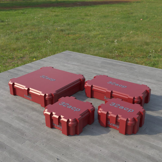 Filamelt Munitionsbox / .32 ACP / ‘Klappdeckel’ / Patronenbox, Ammo Box - 3D-Druck aus dem Westerwald