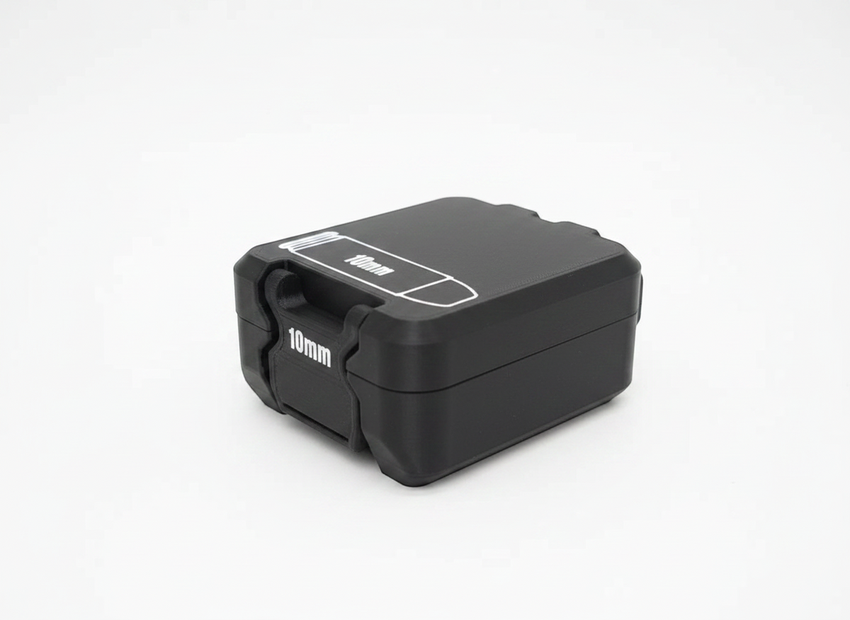 Filamelt Munitionsbox / 10mm Auto / 'Klappdeckel' / Patronenbox, Ammo Box - 3D-Druck aus dem Westerwald