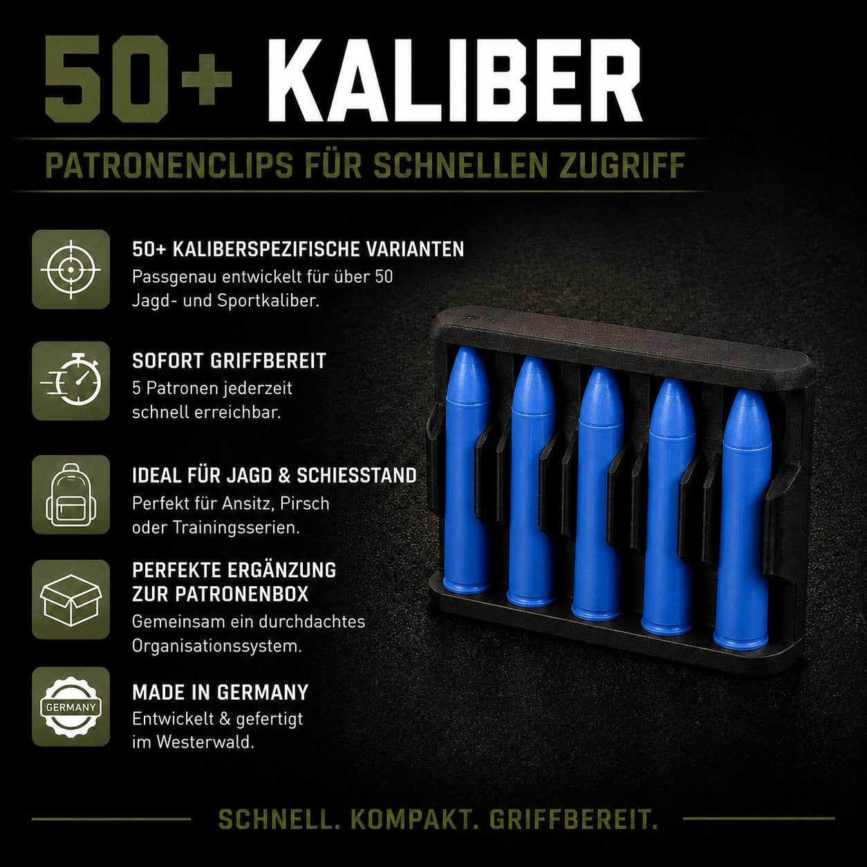 Filamelt - Premium Patronenclip .30-06 Springfield