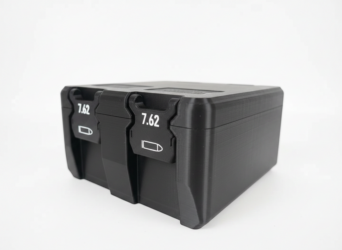 Filamelt Munitionsbox / .223 Remington / 'Klappdeckel' / Patronenbox, Ammo Box - 3D-Druck aus dem Westerwald