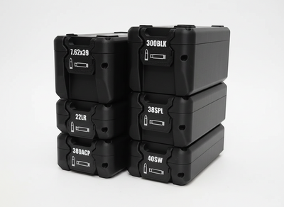 Filamelt Munitionsbox / 22 LR - .22 LFB / 'Klappdeckel' / Patronenbox, Ammo Box - 3D-Druck aus dem Westerwald