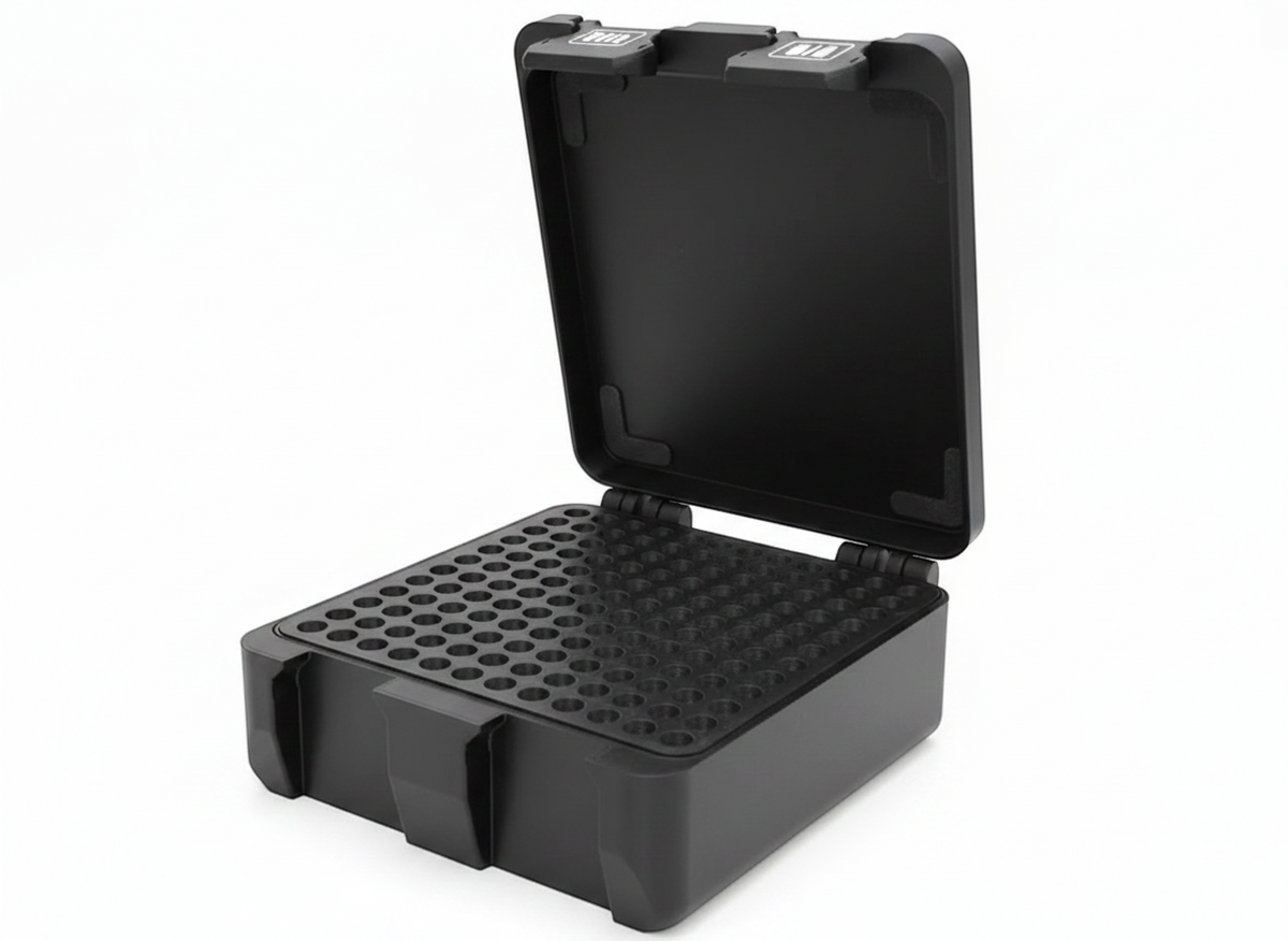 Filamelt Munitionsbox / 22 Picra / 'Klappdeckel' / Patronenbox, Ammo Box - 3D-Druck aus dem Westerwald