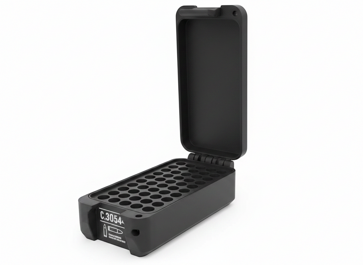 Filamelt Munitionsbox / 32 ACP / 'Klappdeckel' / Patronenbox, Ammo Box - 3D-Druck aus dem Westerwald