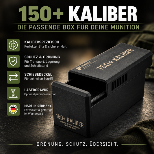 Filamelt Munitionsbox / .308 Winchester / ‘Schiebedeckel’  / Patronenbox, Ammo Box