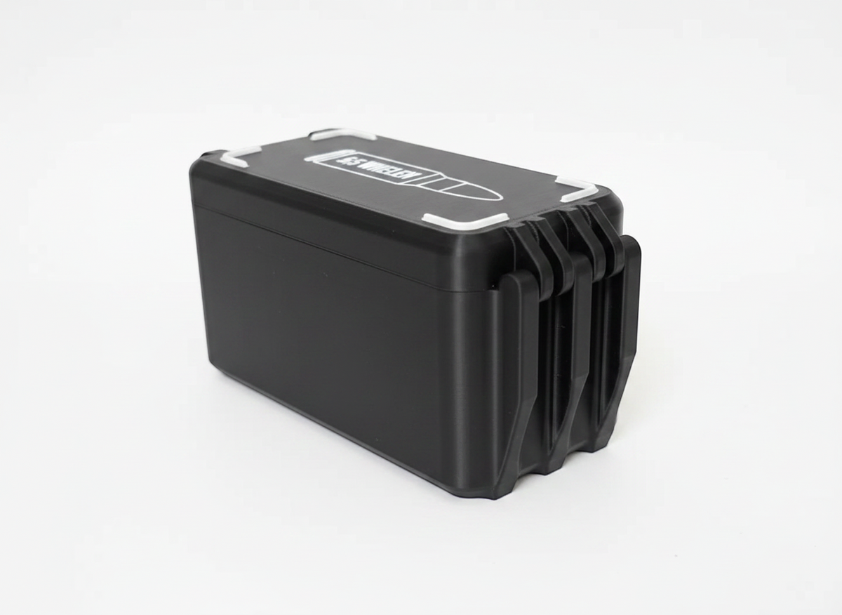 Filamelt Munitionsbox / 35 Whelen / 'Klappdeckel' / Patronenbox, Ammo Box - 3D-Druck aus dem Westerwald