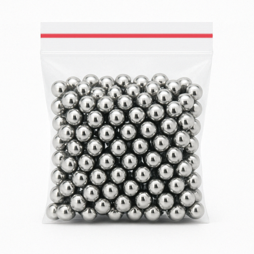 50x Low-Power Diabolos, 9mm, CAL .357, Wiederverwendbar, AEA HP Max - 3D-Druck aus dem Westerwald