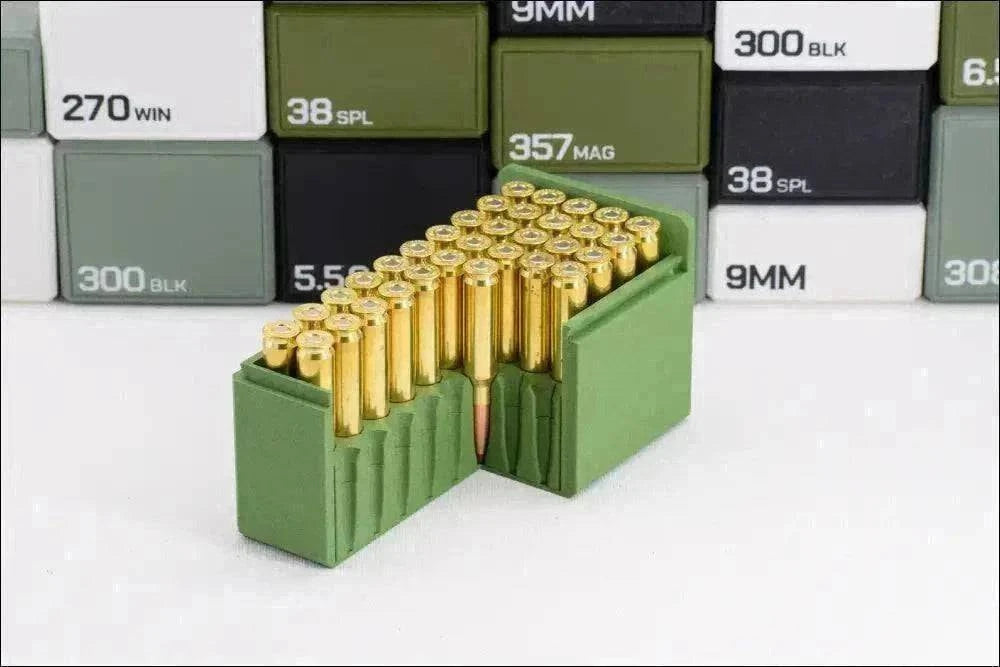 Filamelt Munitionsbox / .325 WSM / ‘Schiebedeckel’  / Patronenbox, Ammo Box - 3D-Druck aus dem Westerwald