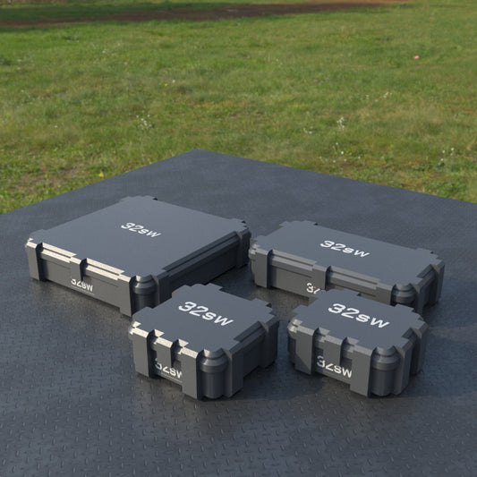 Filamelt Munitionsbox / .32 SW Long / ‘Klappdeckel’  / Patronenbox, Ammo Box - 3D-Druck aus dem Westerwald
