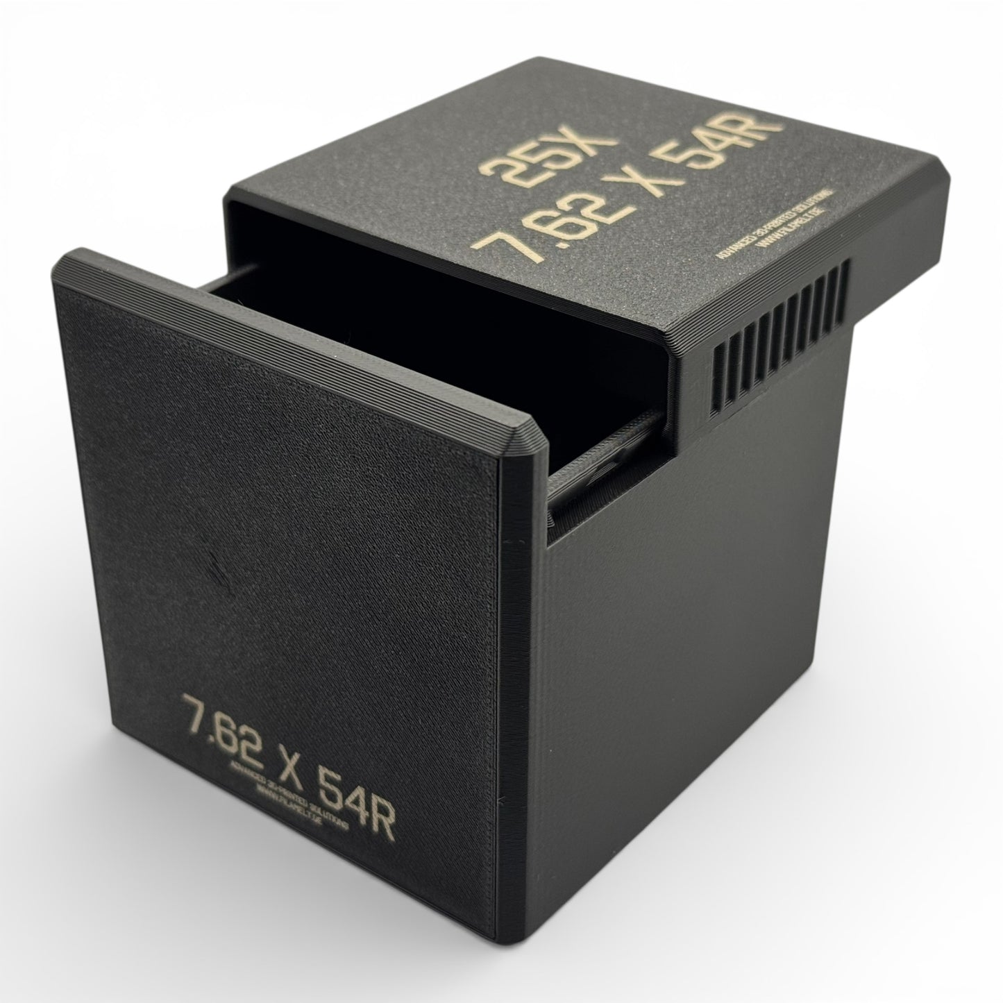 Filamelt Munitionsbox / Ammo Box 7.62x54R – Patronenbox ‘Schiebedeckel’ – 10 / 20 / 25 / 50 Runden