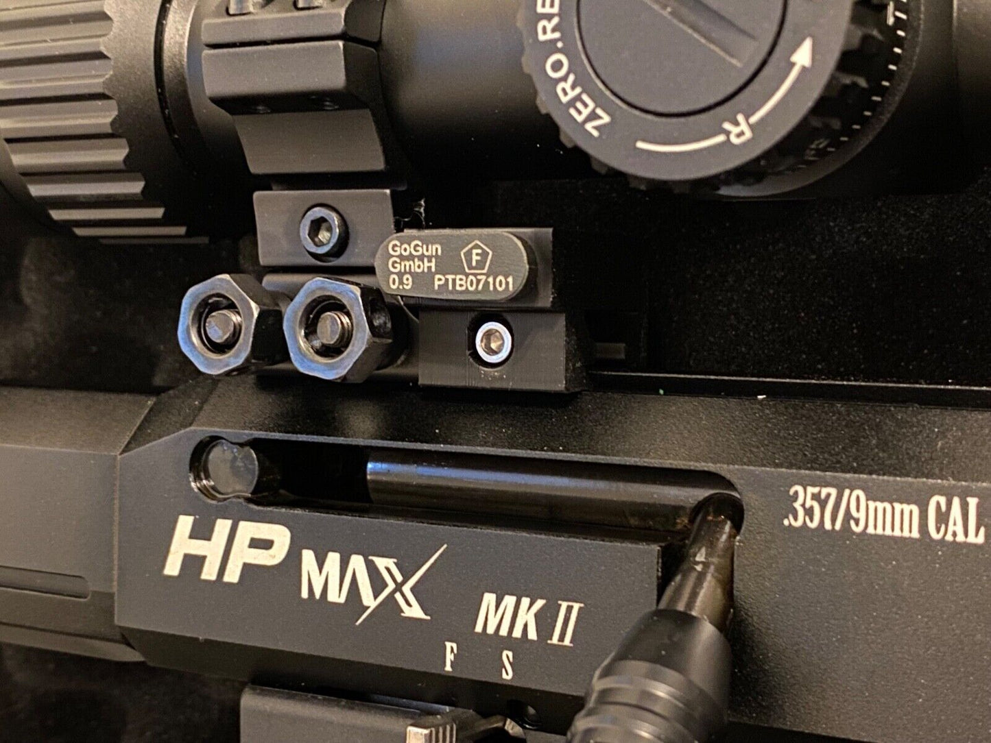 AEA HP Max MK2 - Kartenhalter / Begrenzungskartenhalter V2.0 - Daumenschraube