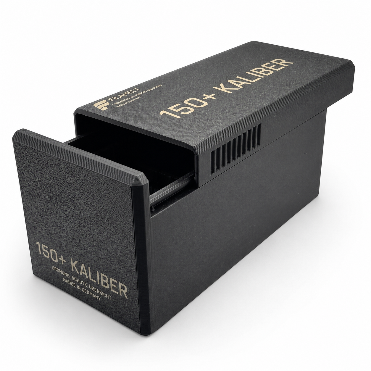 Filamelt Munitionsbox / .300 WSM / ‘Schiebedeckel’  / Patronenbox, Ammo Box