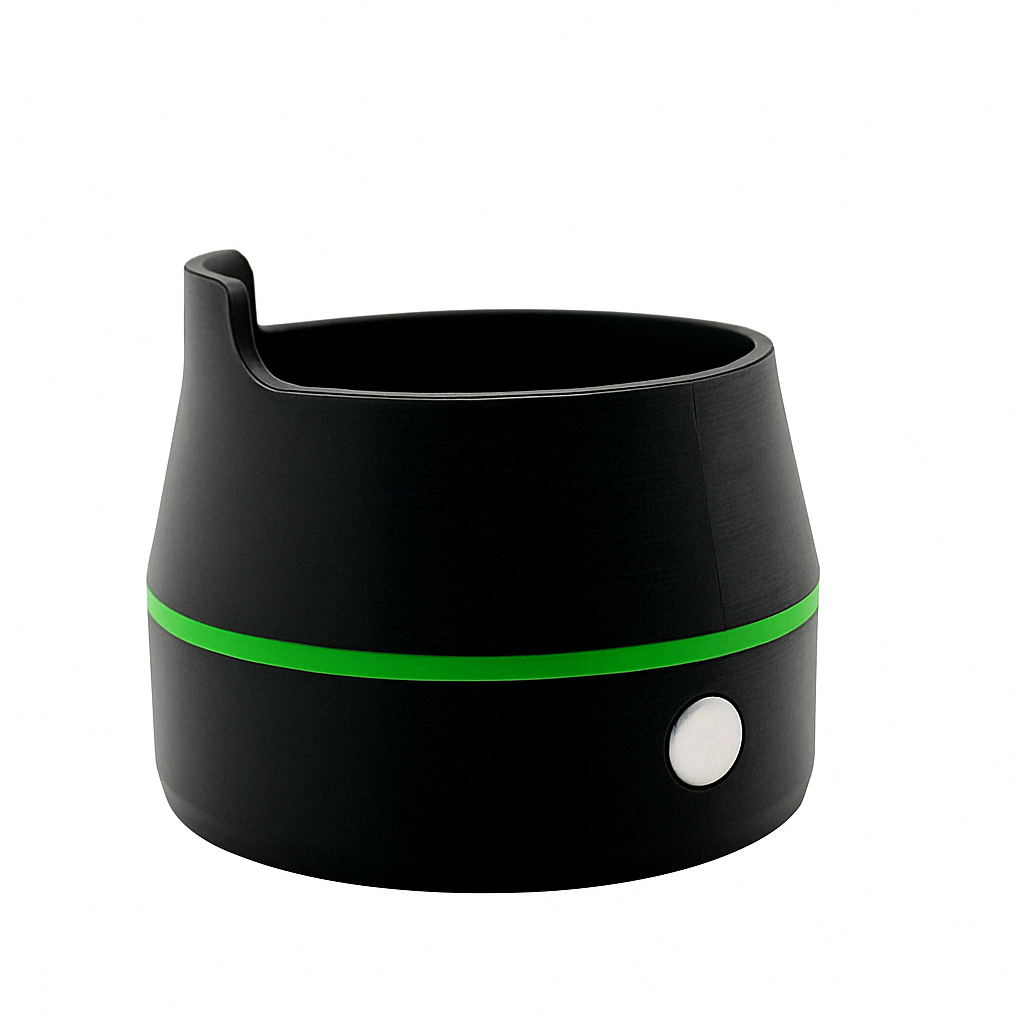 AEA HP Max 2 - Anschlussblende für Lufttank - optional mit Farbindikator - 3D-Druck aus dem Westerwald