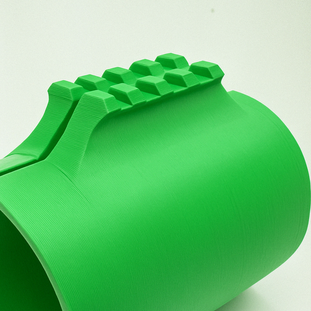 AEA HP Max (MKII) Bottle Clamp - Model 02 "minimalistisch" (Bipod Mount, Zweibein, Zweibeinmontage, BinTac T9) - 3D-Druck aus dem Westerwald