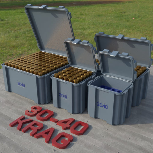 Filamelt Munitionsbox / Ammo Box .30-40 Krag – Patronenbox ‘Klappdeckel’ – 20 / 25 / 50 / 100 Runden