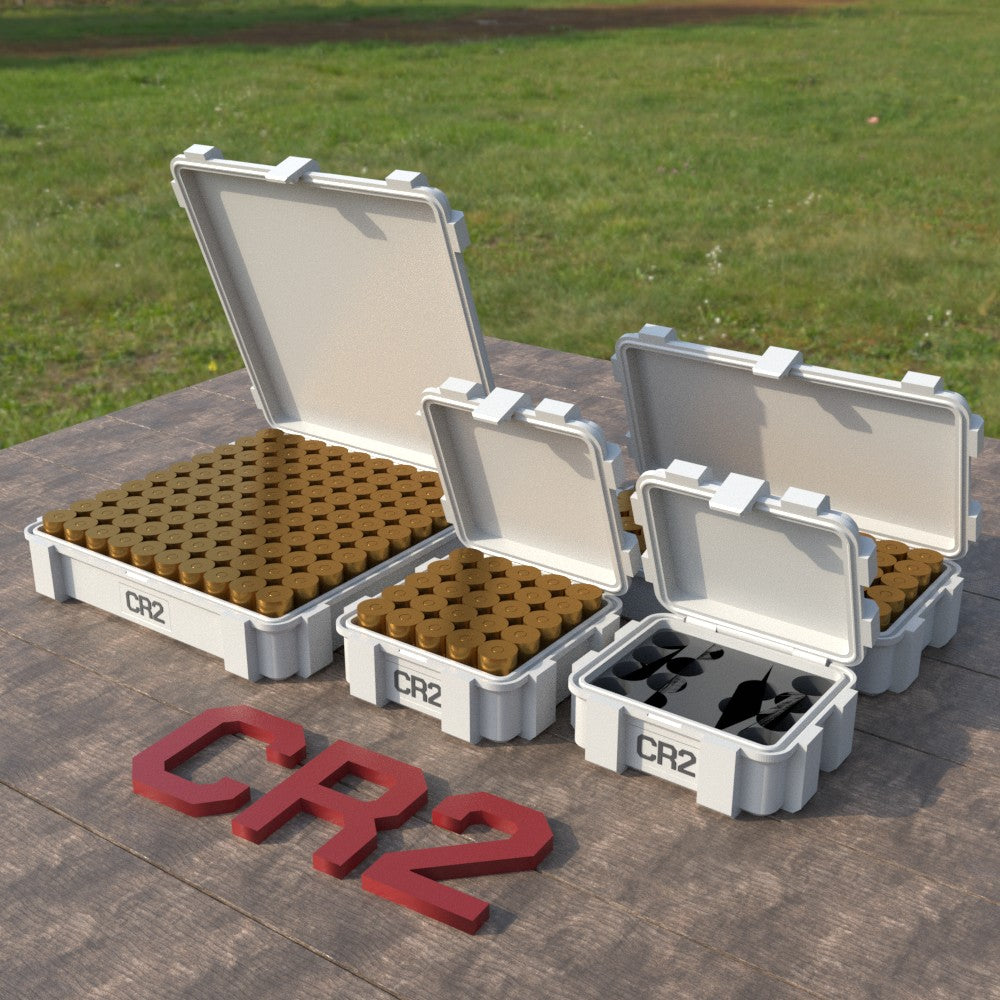 Filamelt CR2 Batteriebox "Klappdeckel" – für 20 / 25 / 50 / 100 Batterien