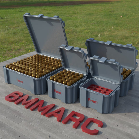 Filamelt Munitionsbox / Ammo Box 6mm ARC – Patronenbox ‘Klappdeckel’ – 20 / 25 / 50 / 100 Runden