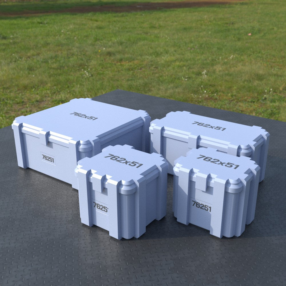 Filamelt Munitionsbox / Ammo Box 7.62x51 NATO – Patronenbox ‘Klappdeckel’ – 20 / 25 / 50 / 100 Runden