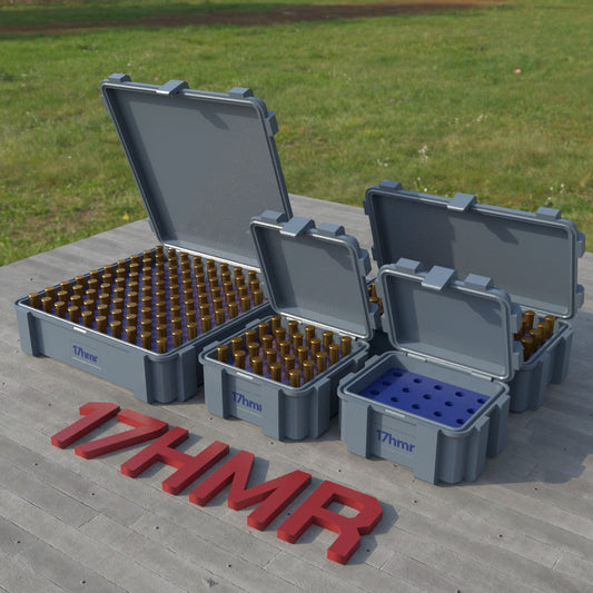 Filamelt Munitionsbox / Ammo Box .17 HMR – Patronenbox ‘Klappdeckel’ – 20 / 25 / 50 / 100 Runden