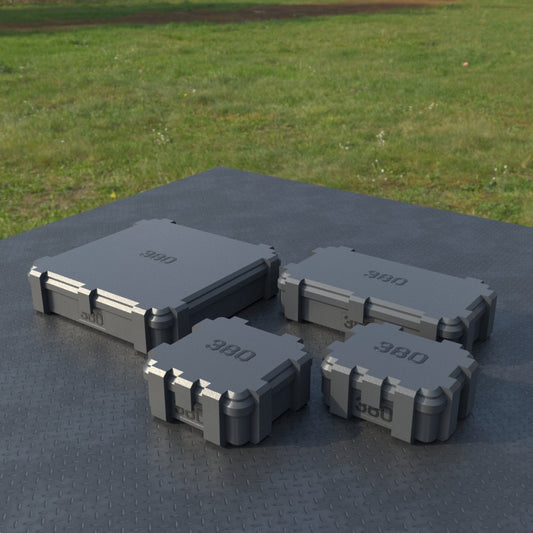 Filamelt Munitionsbox / Ammo Box .380 ACP – Patronenbox ‘Klappdeckel’ – 20 / 25 / 50 / 100 Runden