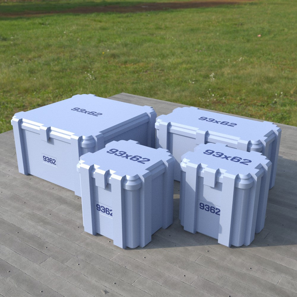 Filamelt Munitionsbox / Ammo Box 9.3x62 – Patronenbox ‘Klappdeckel’ – 20 / 25 / 50 / 100 Runden