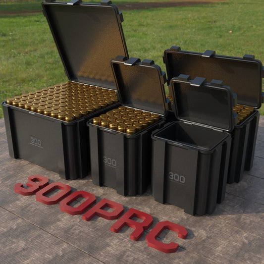 Filamelt Munitionsbox / Ammo Box .300 PRC – Patronenbox ‘Klappdeckel’ – 20 / 25 / 50 / 100 Runden
