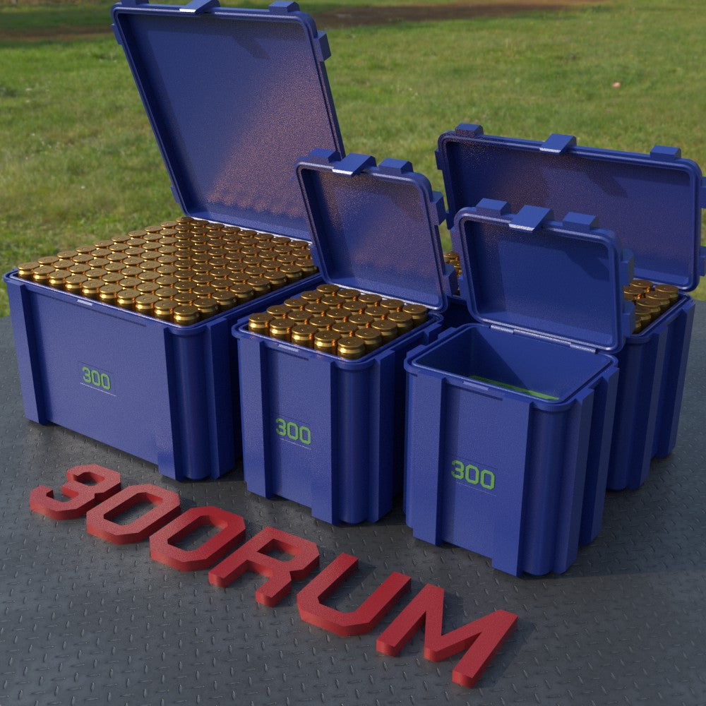 Filamelt Munitionsbox / Ammo Box .300 RUM – Patronenbox ‘Klappdeckel’ – 20 / 25 / 50 / 100 Runden