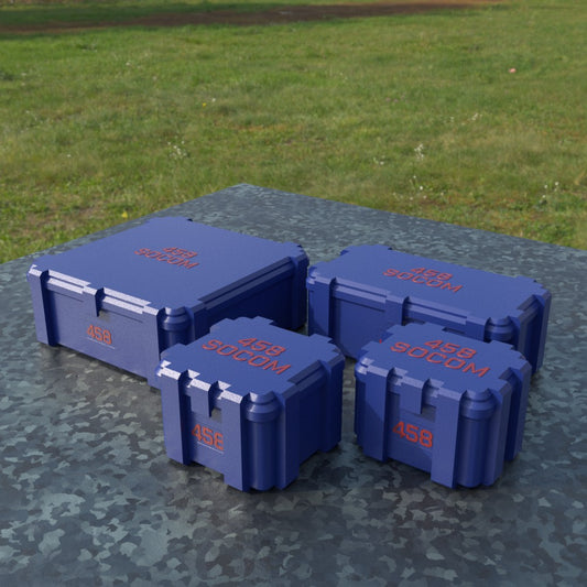 Filamelt Munitionsbox / Ammo Box .458 SOCOM – Patronenbox ‘Klappdeckel’ – 20 / 25 / 50 / 100 Runden