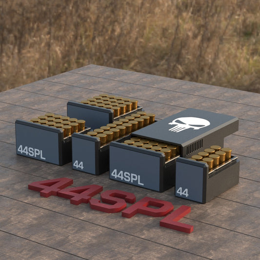 Filamelt Munitionsbox / Ammo Box .44 Special – Patronenbox ‘Schiebedeckel’ – 10 / 20 / 25 / 50 Runden