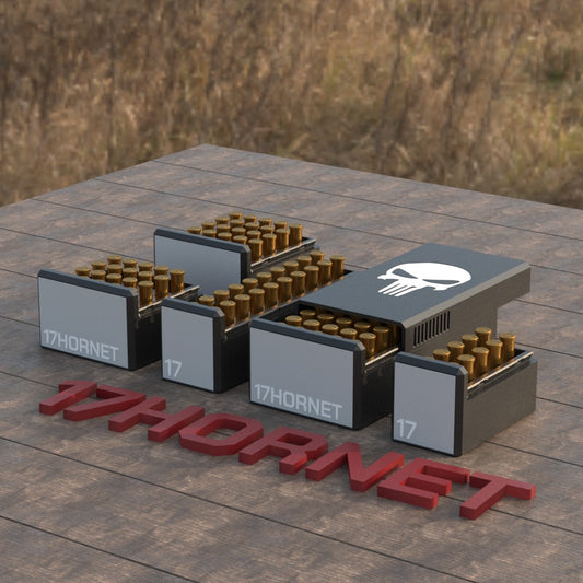 Filamelt Munitionsbox / Ammo Box .17 Hornet – Patronenbox ‘Schiebedeckel’ – 10 / 20 / 25 / 50 Runden