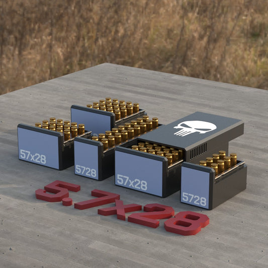 Filamelt Munitionsbox / Ammo Box 5.7x28 – Patronenbox ‘Schiebedeckel’ – 10 / 20 / 25 / 50 Runden