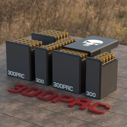 Filamelt Munitionsbox / Ammo Box .300 PRC – Patronenbox ‘Schiebedeckel’ – 10 / 20 / 25 / 50 Runden