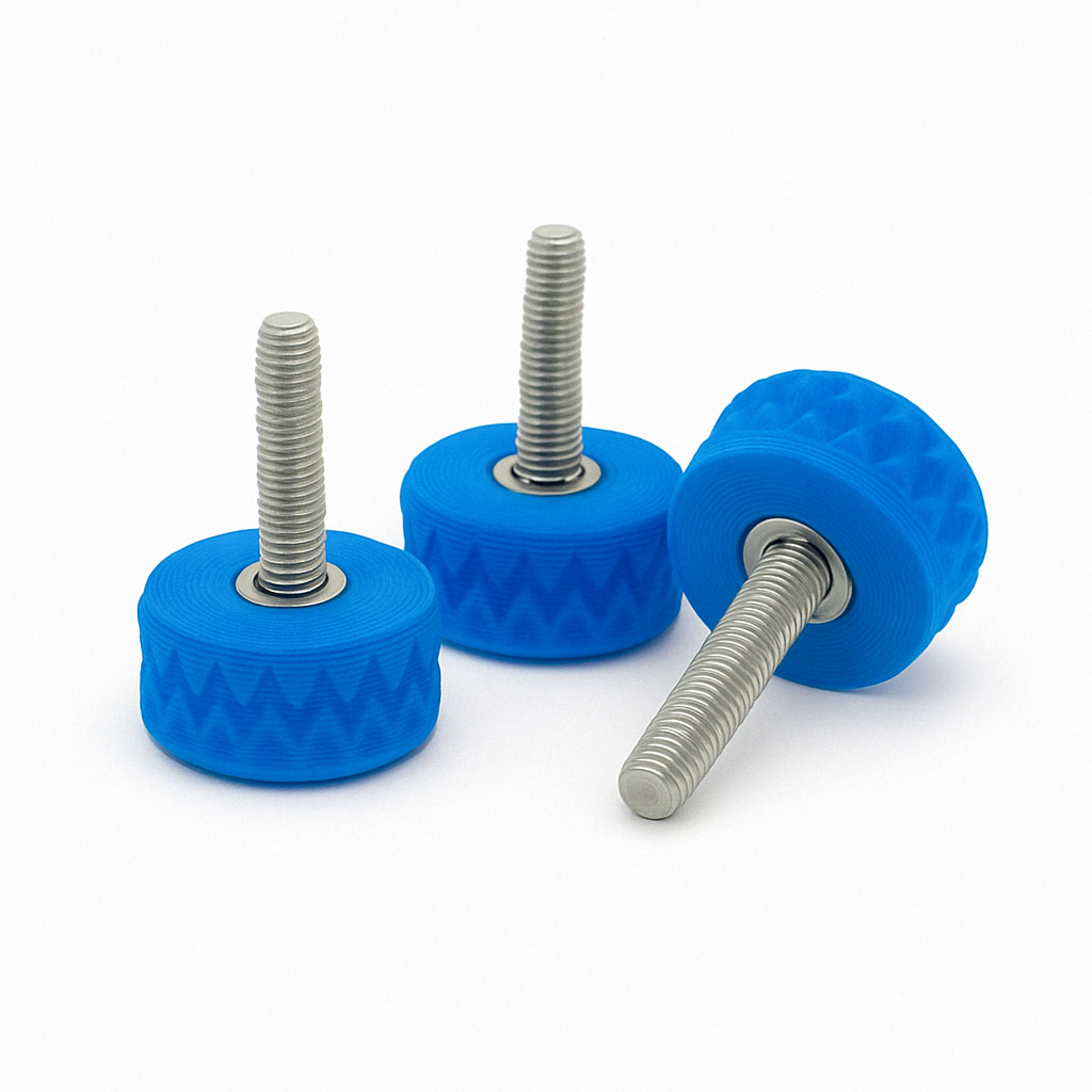 Ersatzteil: HT-X3005 / HT-X3006 Multi-Aufnahme - Daumenschraube (3 Stück) - 3D-Druck aus dem Westerwald