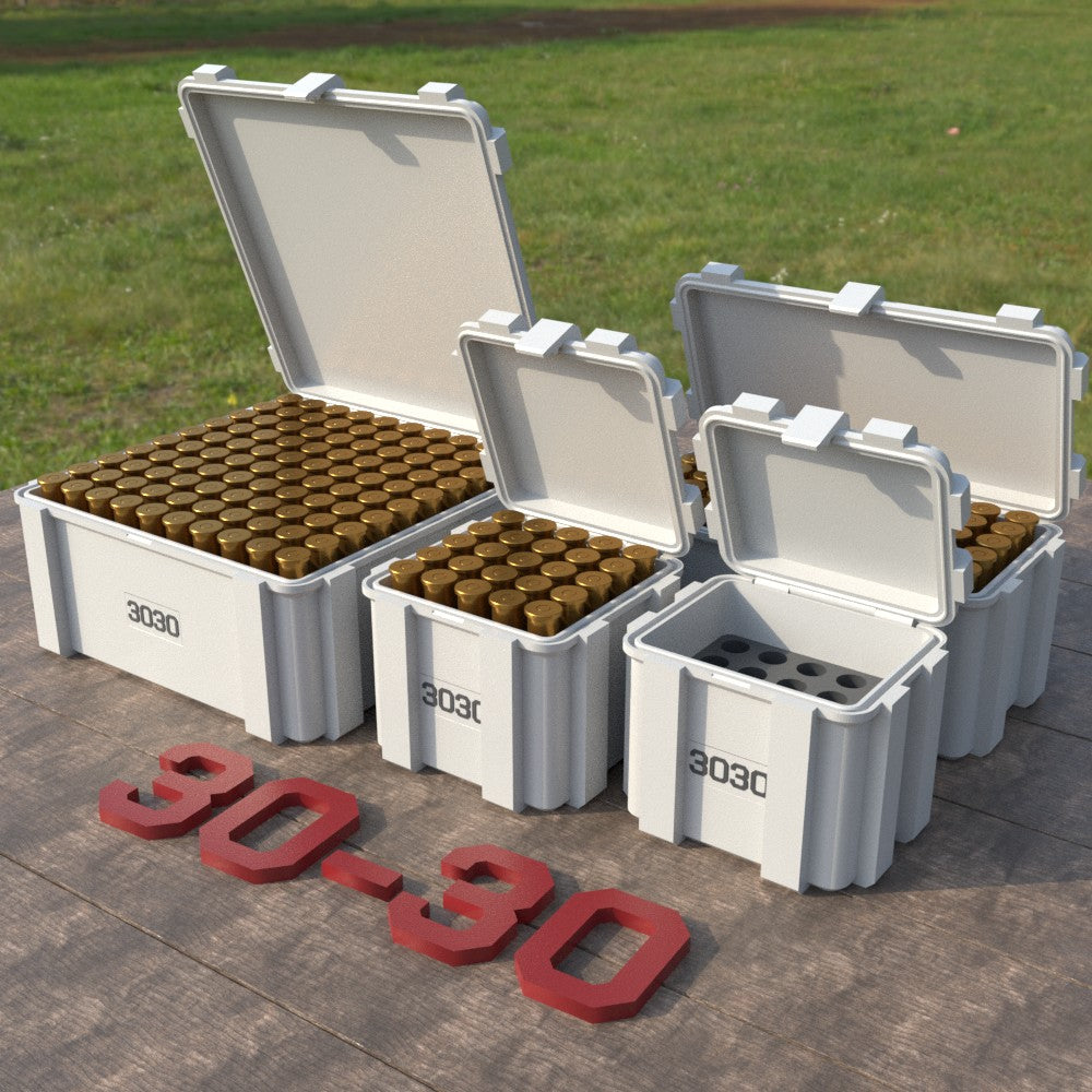 Filamelt Munitionsbox / .30-30 WIN / ‘Klappdeckel’  / Patronenbox, Ammo Box - 3D-Druck aus dem Westerwald