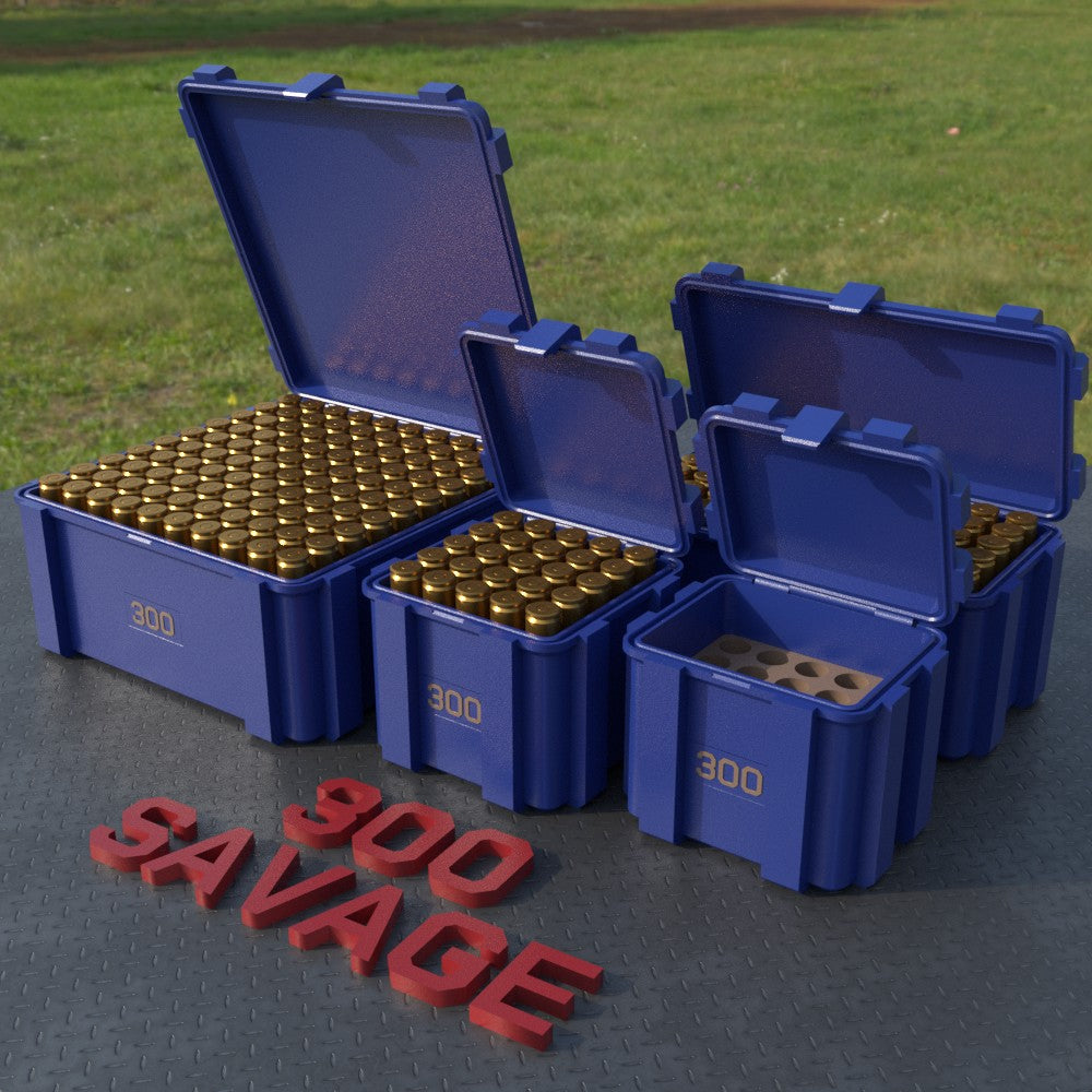 Filamelt Munitionsbox / .300 Savage / ‘Klappdeckel’  / Patronenbox, Ammo Box - 3D-Druck aus dem Westerwald