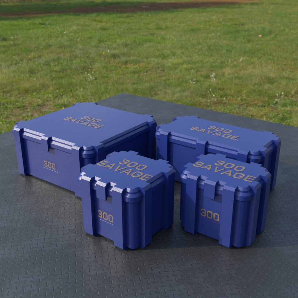 Filamelt Munitionsbox / .300 Savage / ‘Klappdeckel’  / Patronenbox, Ammo Box - 3D-Druck aus dem Westerwald