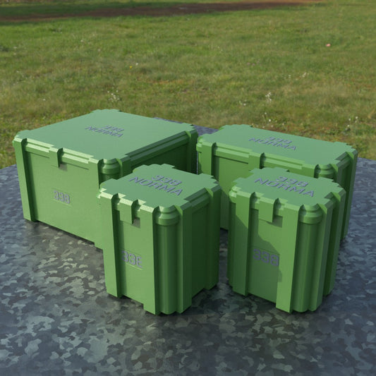 Filamelt Munitionsbox / .338 Norma Magnum / ‘Klappdeckel’  / Patronenbox, Ammo Box - 3D-Druck aus dem Westerwald