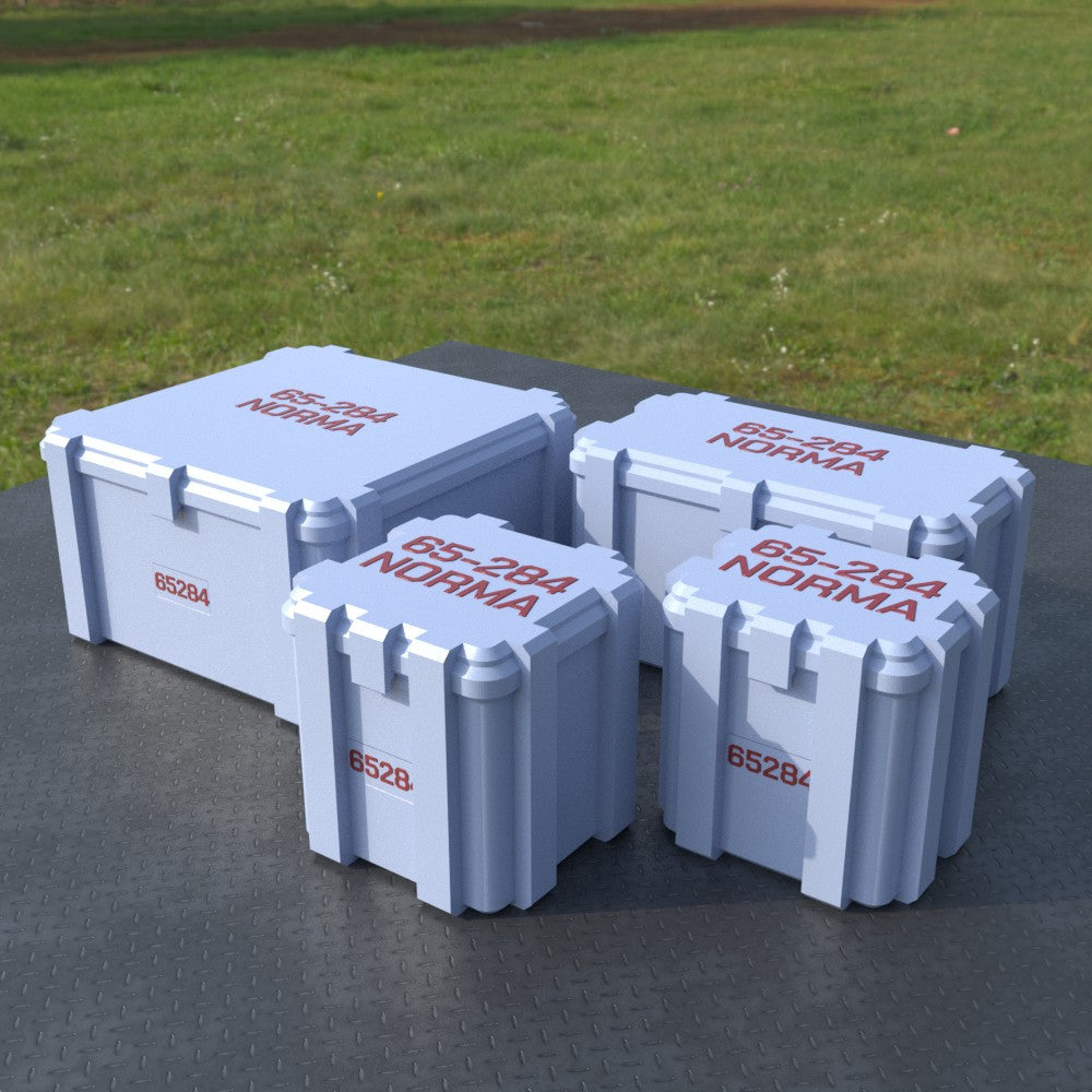 Filamelt Munitionsbox / 6.5-284 Norma / ‘Klappdeckel’  / Patronenbox, Ammo Box - 3D-Druck aus dem Westerwald