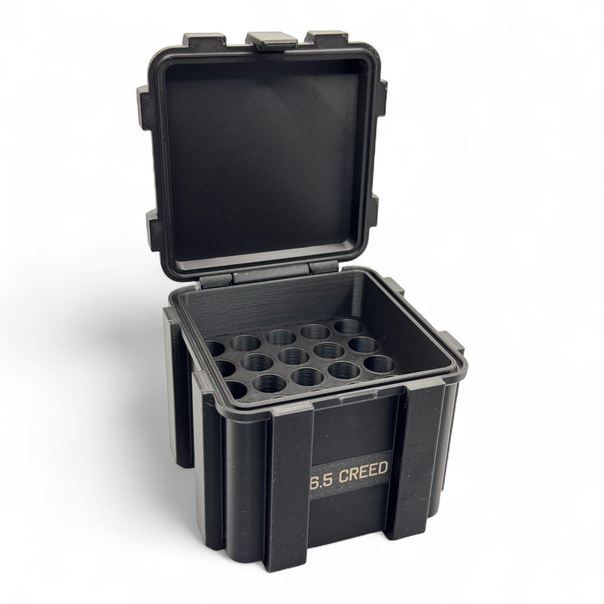 Filamelt Munitionsbox / .45 Colt / ‘Klappdeckel’  / Patronenbox, Ammo Box - 3D-Druck aus dem Westerwald