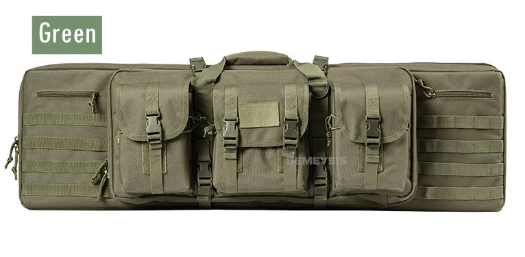 Taktische MOLLE-Waffentasche für 2 Gewehre – 600D Oxford – Rucksack & Tasche – 95 cm / 116 cm – Airsoft, Jagd, Schießsport