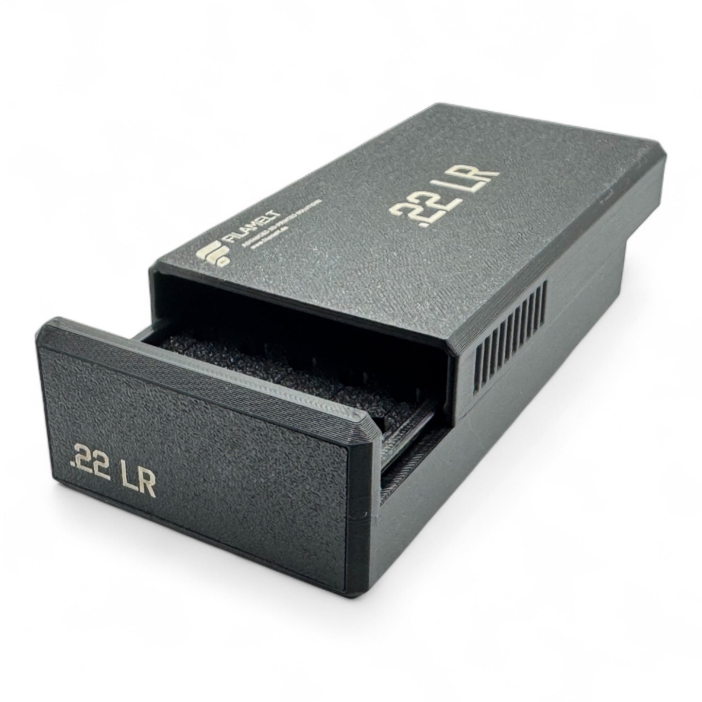 Filamelt Munitionsbox / Ammo Box .22 LR – Patronenbox ‘Schiebedeckel’ – 10 / 20 / 25 / 50 Runden