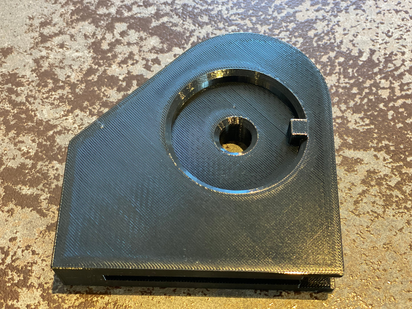 Buggyrad-Halter Professional für Qeridoo Kidgoo & Sportrex Anhänger - Rechts