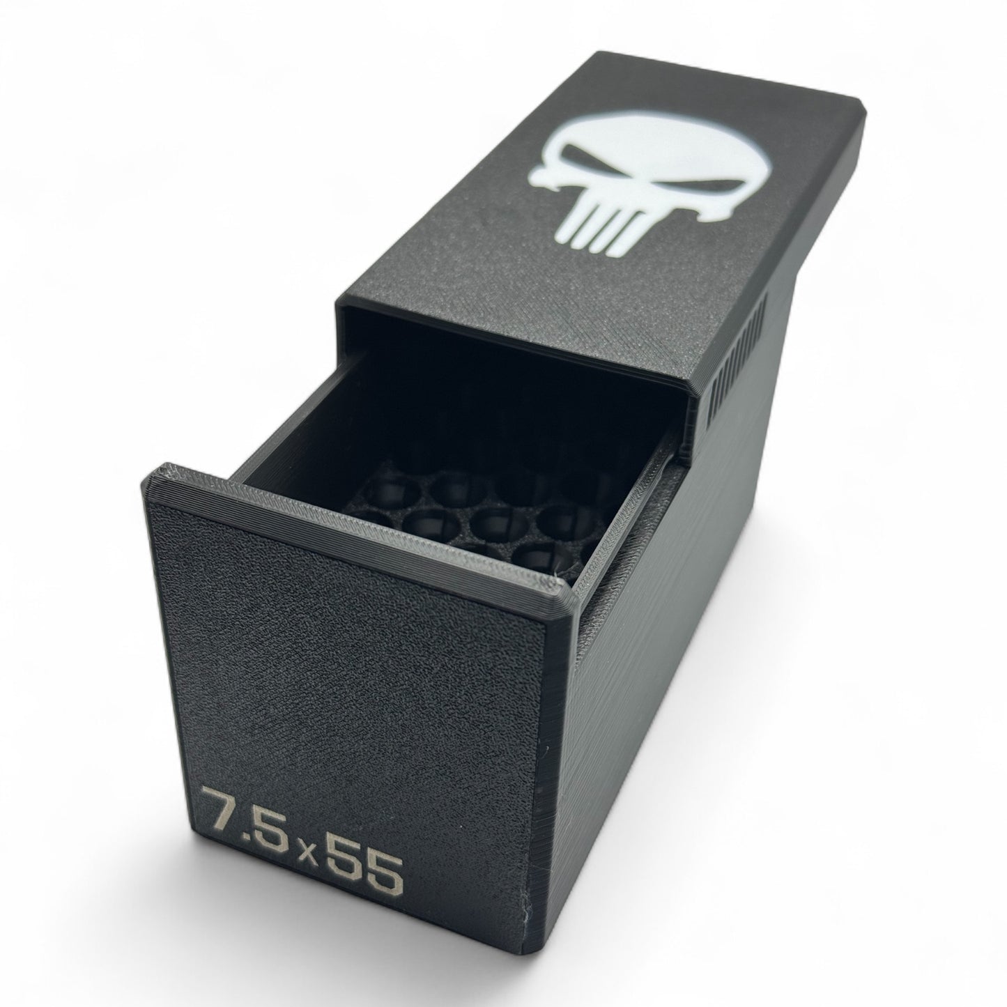 Filamelt Munitionsbox / Ammo Box 9x19mm Para / Luger – Patronenbox ‘Schiebedeckel’ – 10 / 20 / 25 / 50 Runden