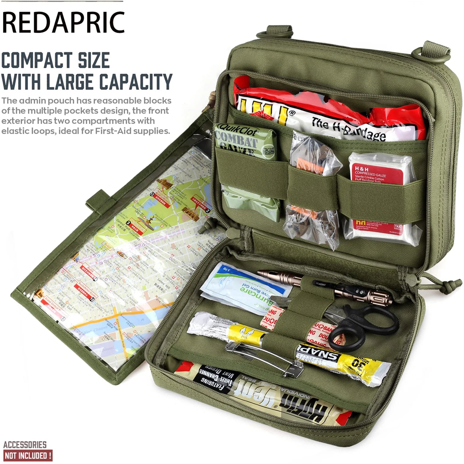 Taktische Admin-Tasche – MOLLE-kompatibel, doppellagig & mit großer Kapazität - 3D-Druck aus dem Westerwald