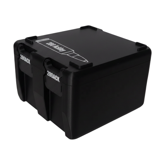 Filamelt Munitionsbox / 280 Ackley / 'Klappdeckel' / Patronenbox, Ammo Box - 3D-Druck aus dem Westerwald