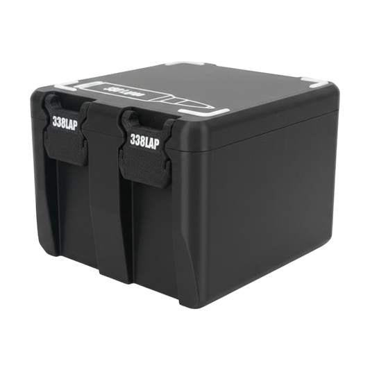 Filamelt Munitionsbox / 338 Lapua Magnum / 'Klappdeckel' / Patronenbox, Ammo Box - 3D-Druck aus dem Westerwald