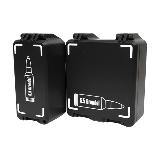 Filamelt Munitionsbox / 6.5mm Grendel / 'Klappdeckel' / Patronenbox, Ammo Box - 3D-Druck aus dem Westerwald